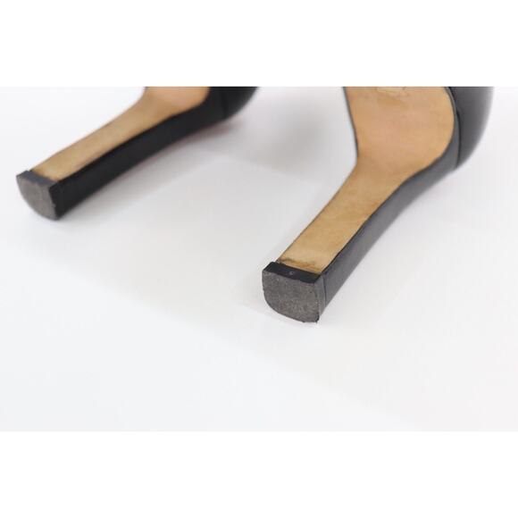 LK Bennett Platform Black Leather Sock Boots 4" Heel Size 6 or 6.5 - Picture 14 of 16